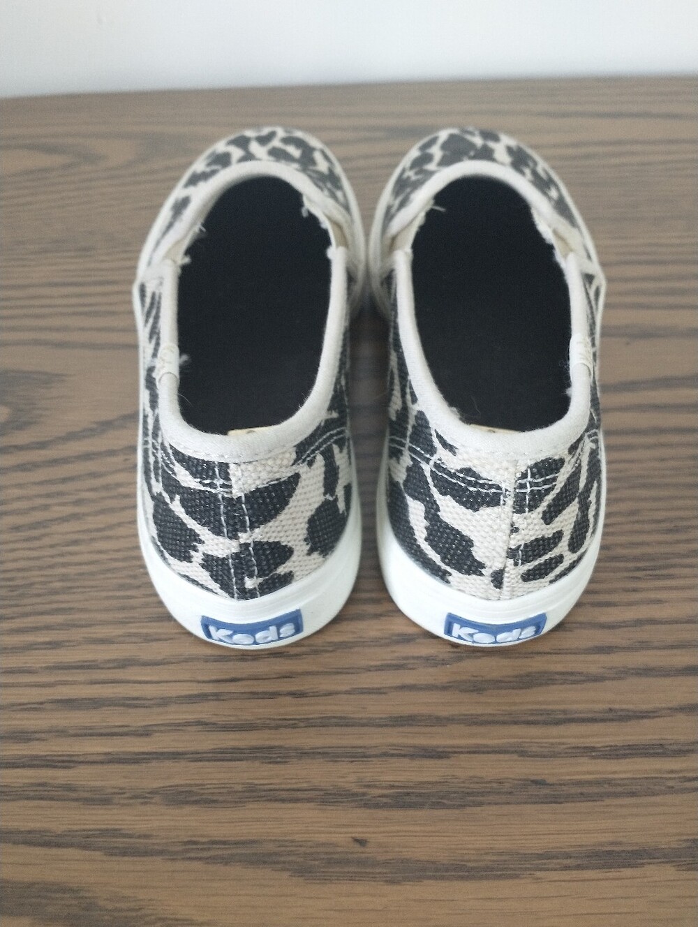 Keds Slip-On Leopard Print Coastal Prep Sneakers Size 5 - Picture 6 of 9